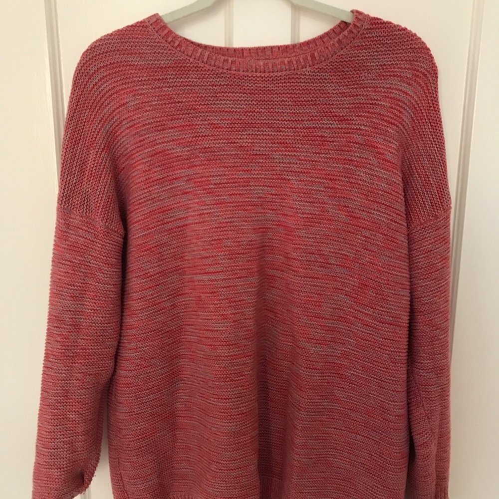 Multicolored oversized sweater